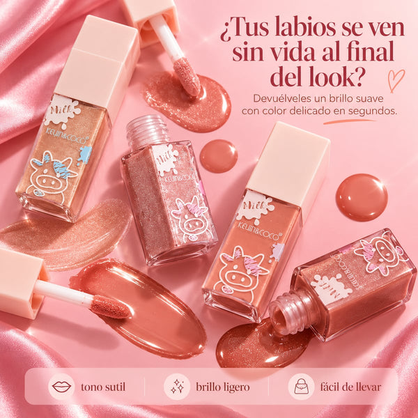 Labial lĂquido con acabado glossy