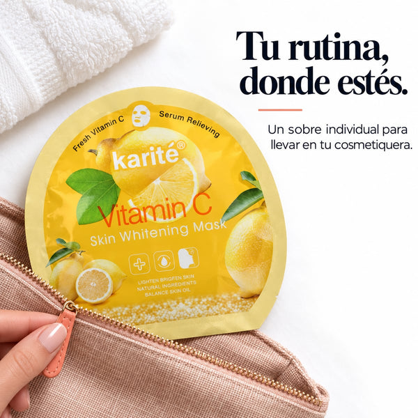 Mascarilla vitamina C lista para usar