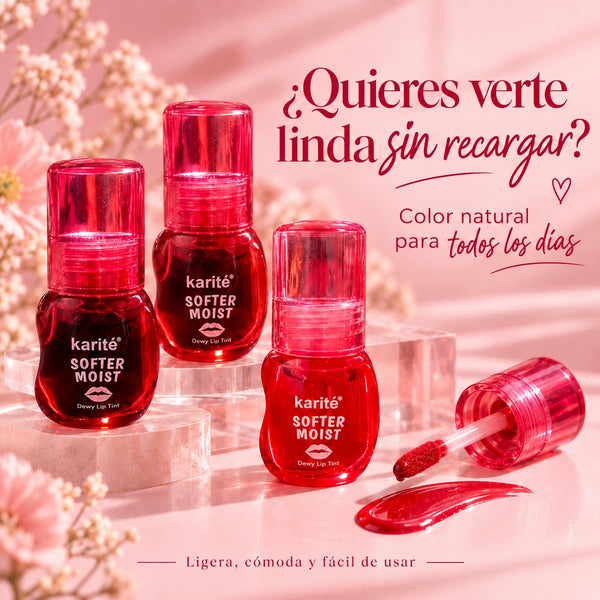 Tinta labial de karité con acabado natural