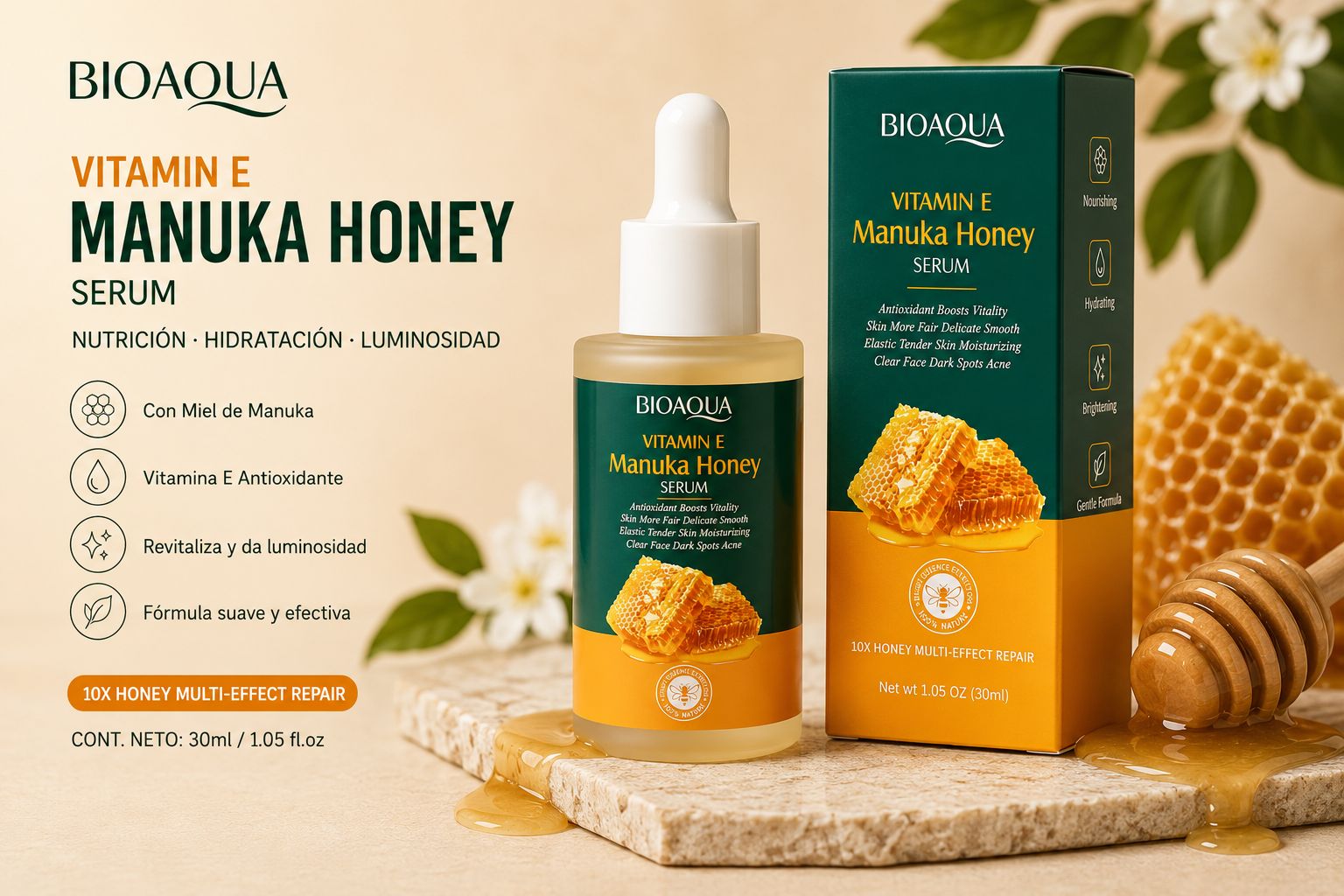Serum Facial Miel de Manuka