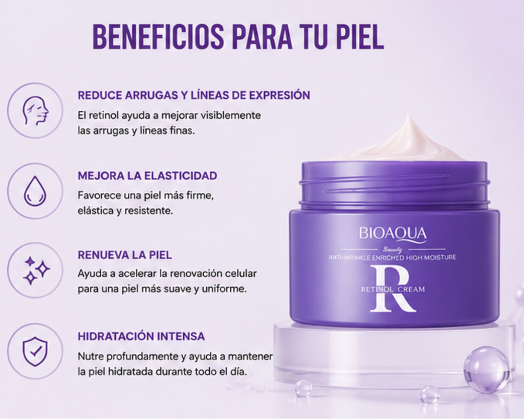 Crema Facial de Retinol