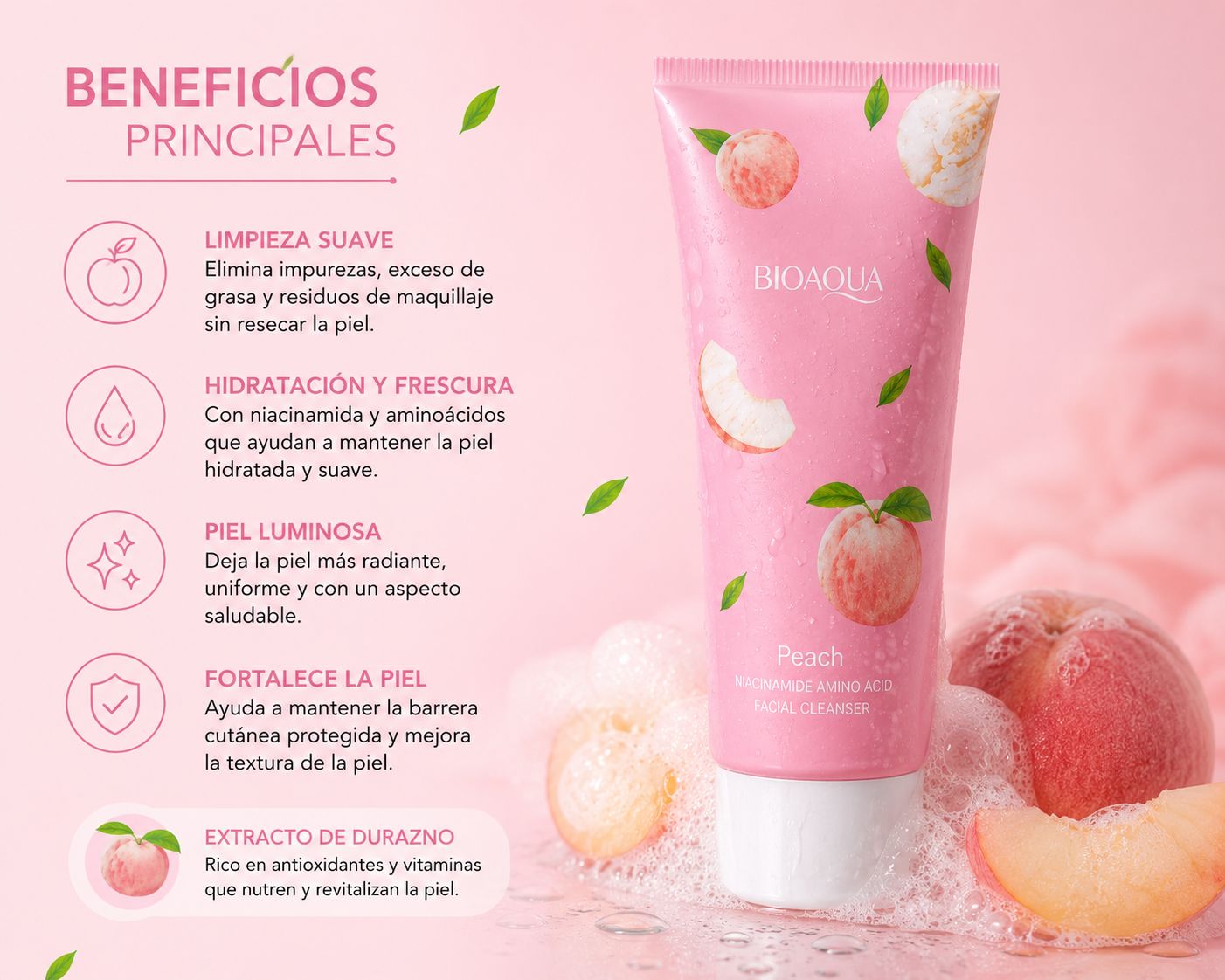 Limpiador Facial de Manzana