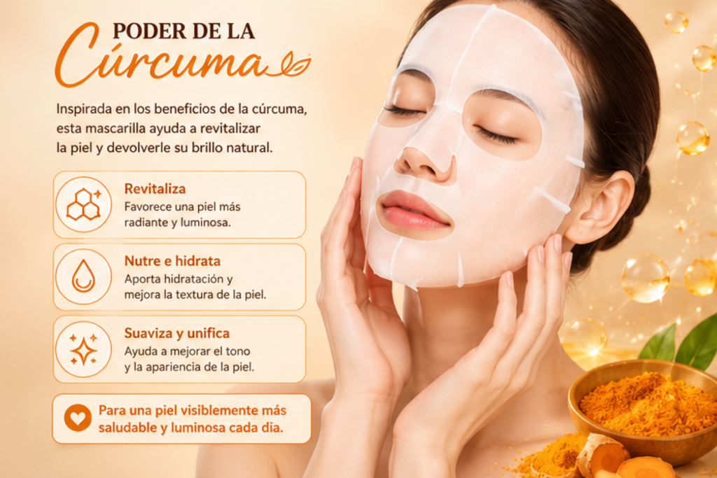 Mascarilla Facial extracto de aceite de caballo