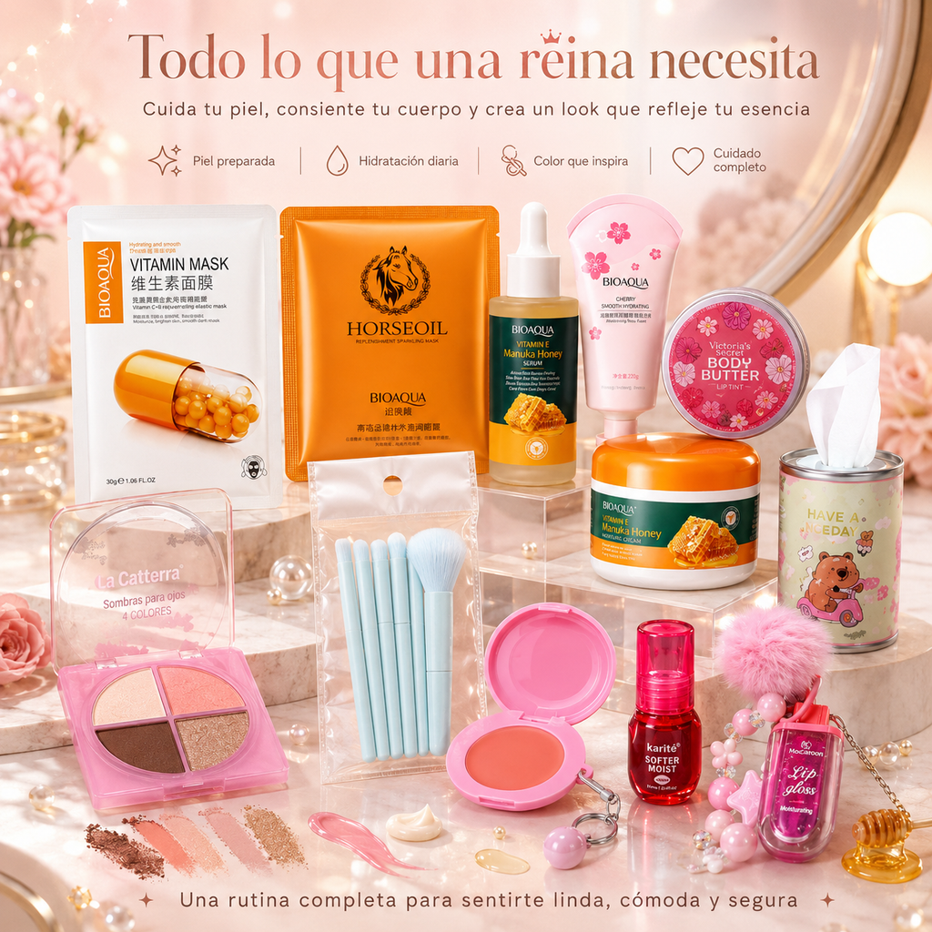 👑 KIT BEAUTY QUEEN