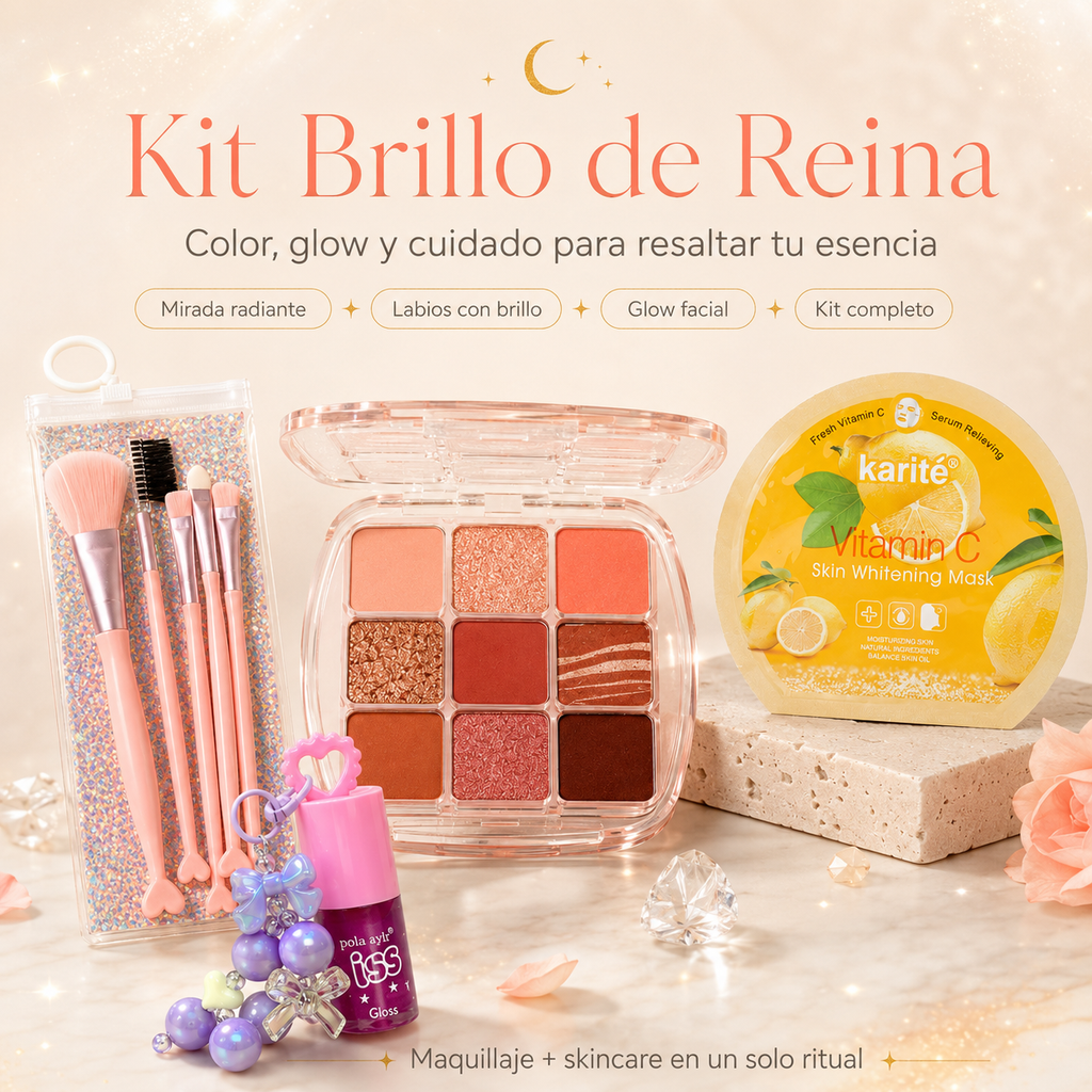 💄KIT BRILLO DE REINA