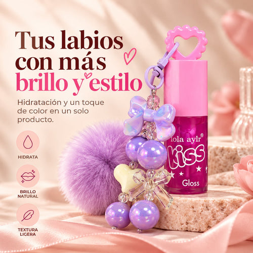 Brillo labial llavero Kevin & Coco