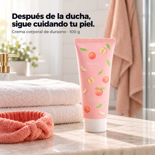 Crema corporal de durazno BIOAQUA 100 g