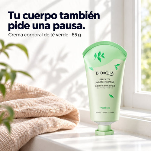 Crema corporal de té verde BIOAQUA 65 g