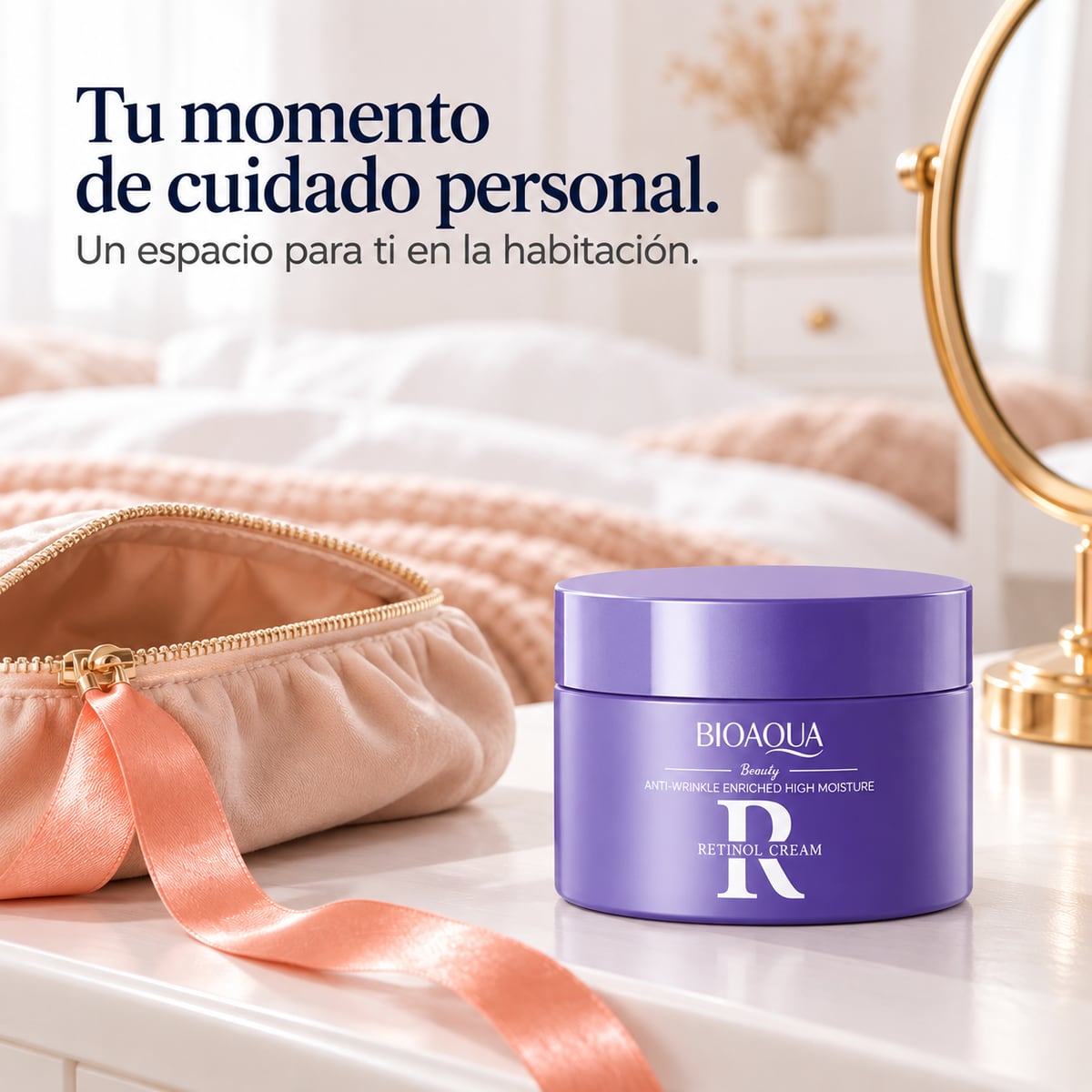Crema de retinol para tu rutina de noche