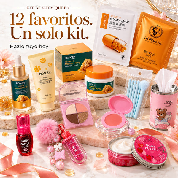 Kit Beauty Queen: 12 favoritos en un solo kit