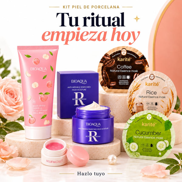 Productos del Kit Piel de Porcelana