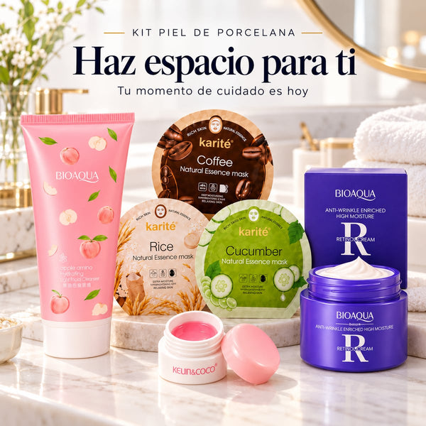 Kit Piel de Porcelana para regalar