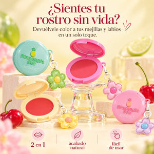 Labial y Rubor en Crema 2 en 1