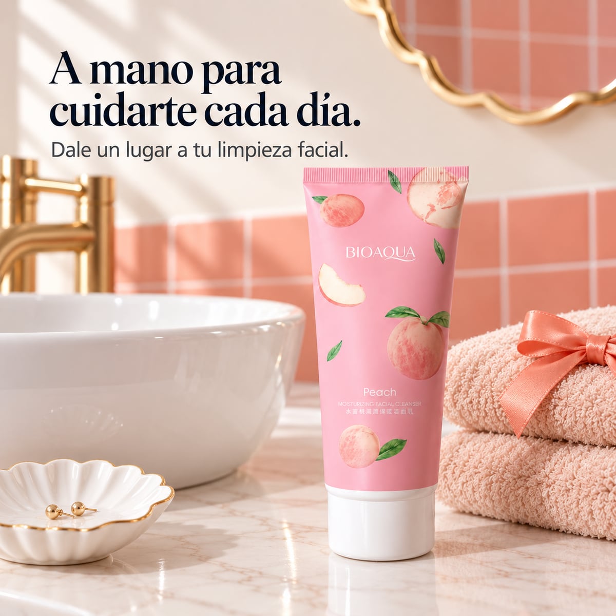 Limpiador facial para la rutina diaria