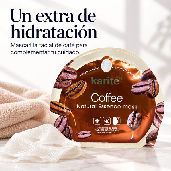 Mascarilla de café para tu rutina