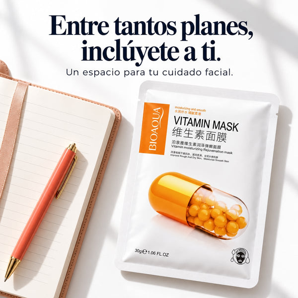 Mascarilla de vitaminas lista para usar
