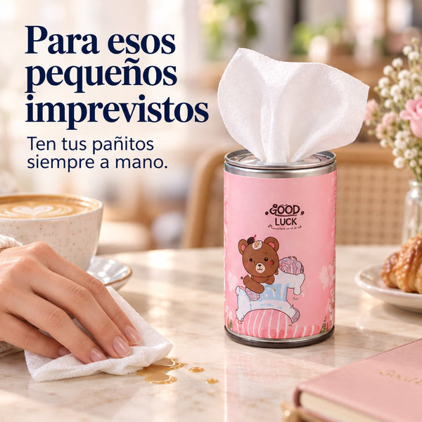Pañitos portátiles siempre a mano