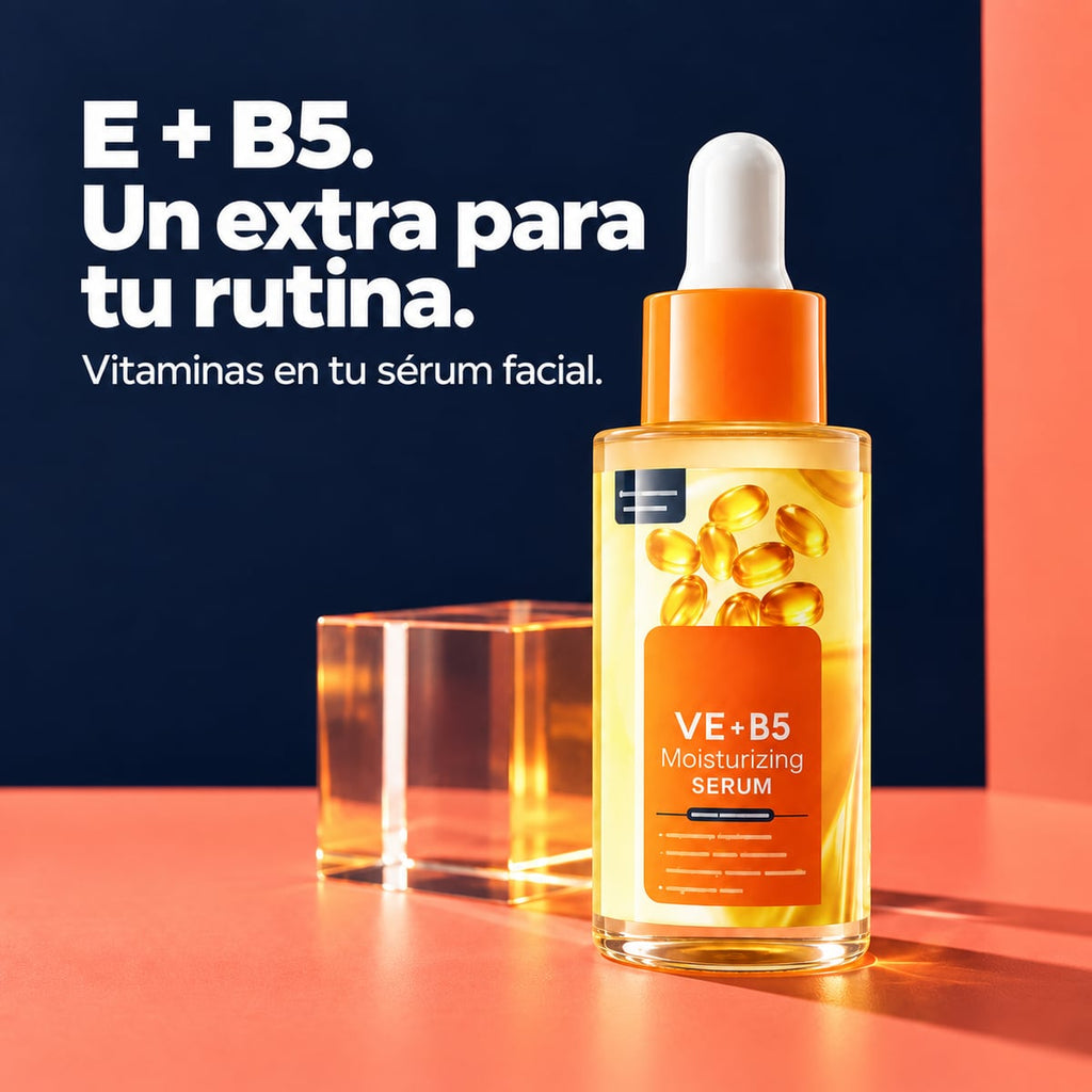 Sérum vitamina E + B5 para tu rutina
