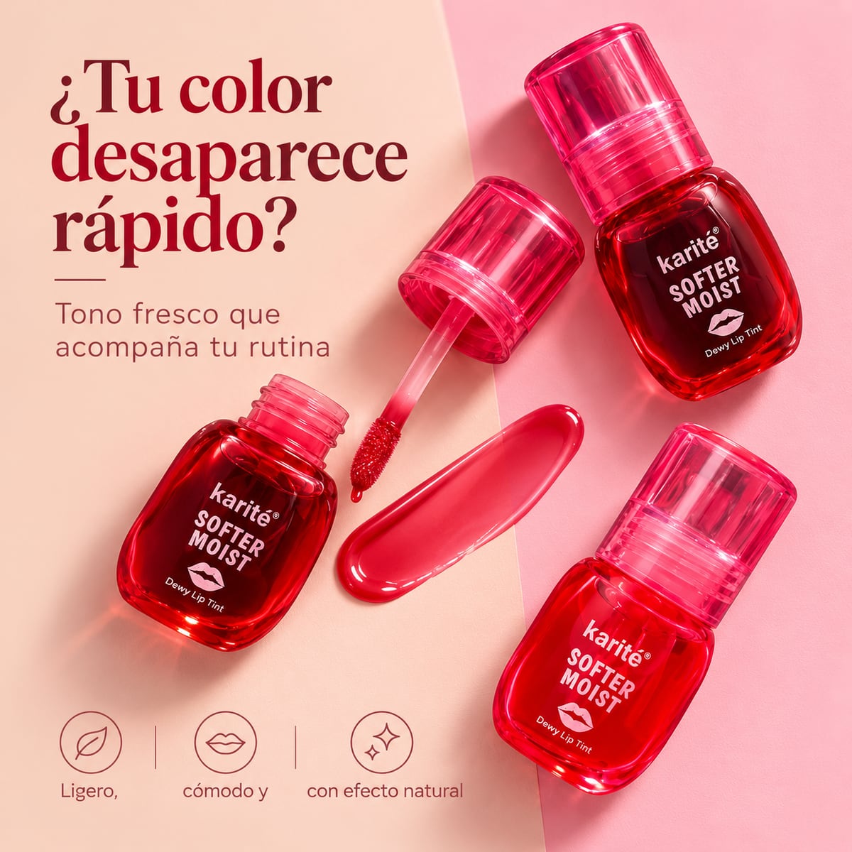 Tonos de la tinta labial de karité